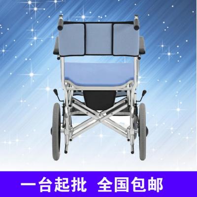 三贵轮椅车 CS-2 家用老人便携式手动轮椅车 带便盆