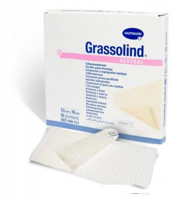 德国 保赫曼 曼纱灵 中性油纱布 (疏网）Grassolind 10x10cm 纱布