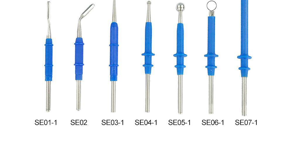沪通高频电刀平直电极SE01-3 φ2.5 L=150mm