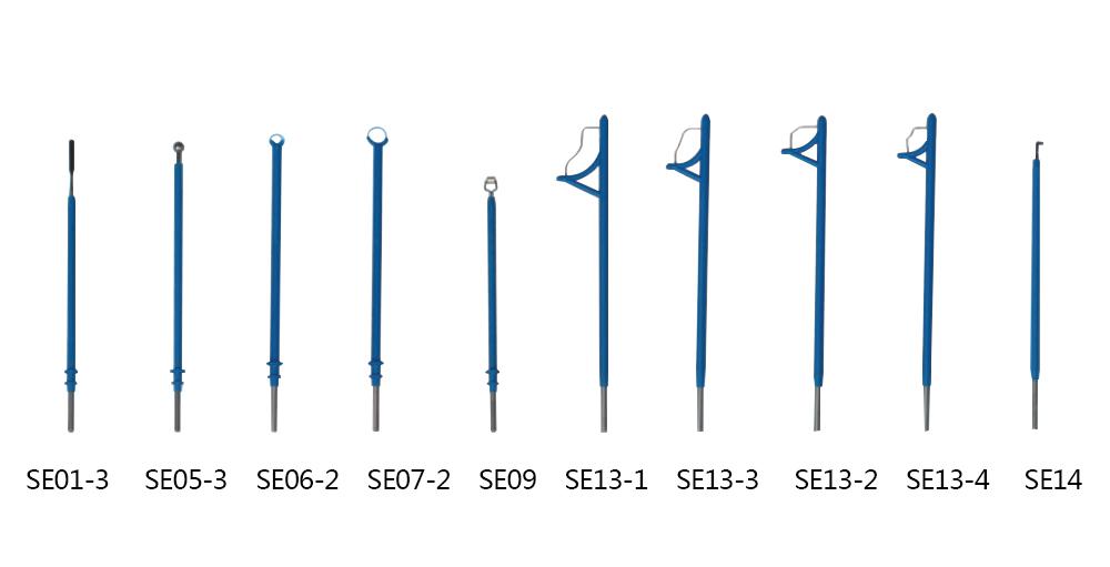 上海沪通高频电刀妇科专用三角形电极：SE13-5