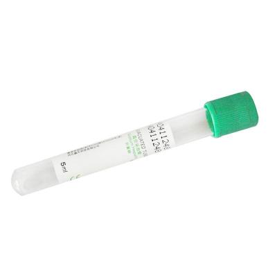 康德莱 真空 采血管5ml 绿管 玻璃管 肝素钠 肝素锂 肝素管