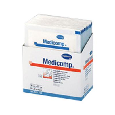 德国保赫曼曼方 无纺纱布 Medicomp 7.5x7.5cm-6p P25 2s